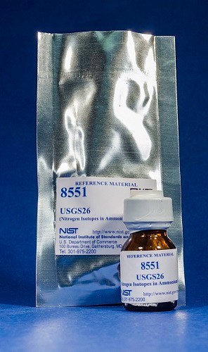 SRM 8551 USGS26 (硫酸銨中的氮同位素)標準品