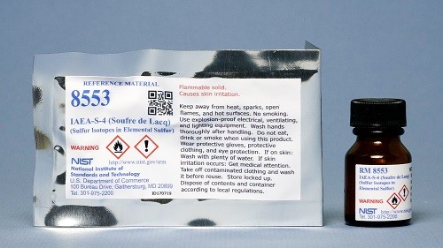 SRM 8553 IAEA-S-4 (元素硫中的硫同位素)標準品